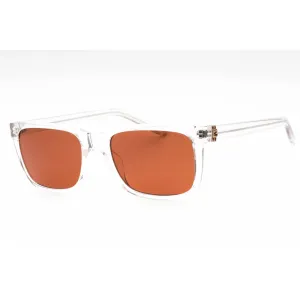 Guess Men's Sunglasses - Crystal Square Full Rim Frame Brown Lens | GU00066 26E