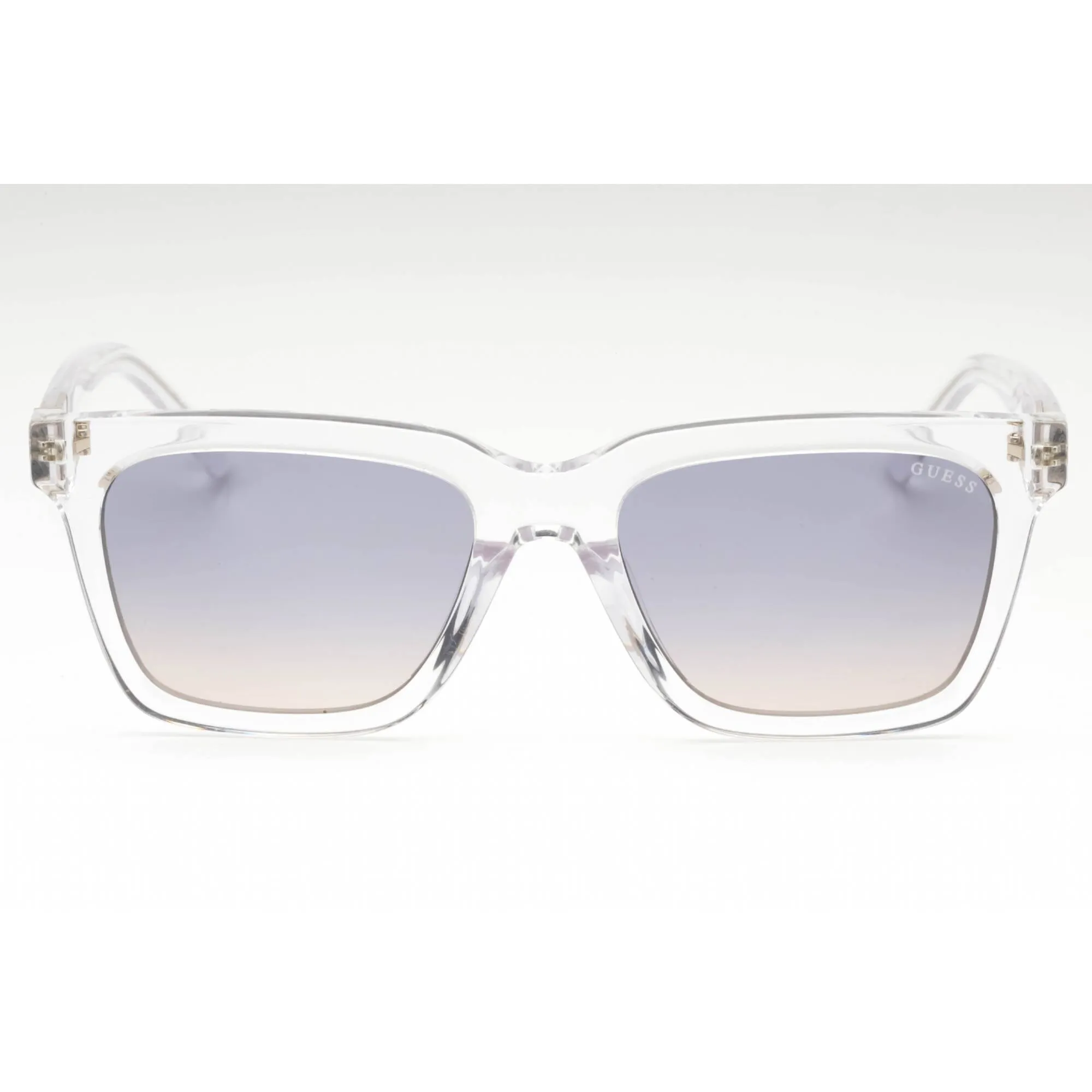Guess Unisex Sunglasses - Crystal/Other Plastic Square Full Rim Frame | GU00064 27W