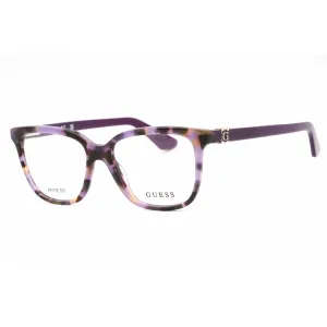 Guess Women's Eyeglasses - Violet/Other Plastic Full Rim 52mm Frame | GU2937-N 083