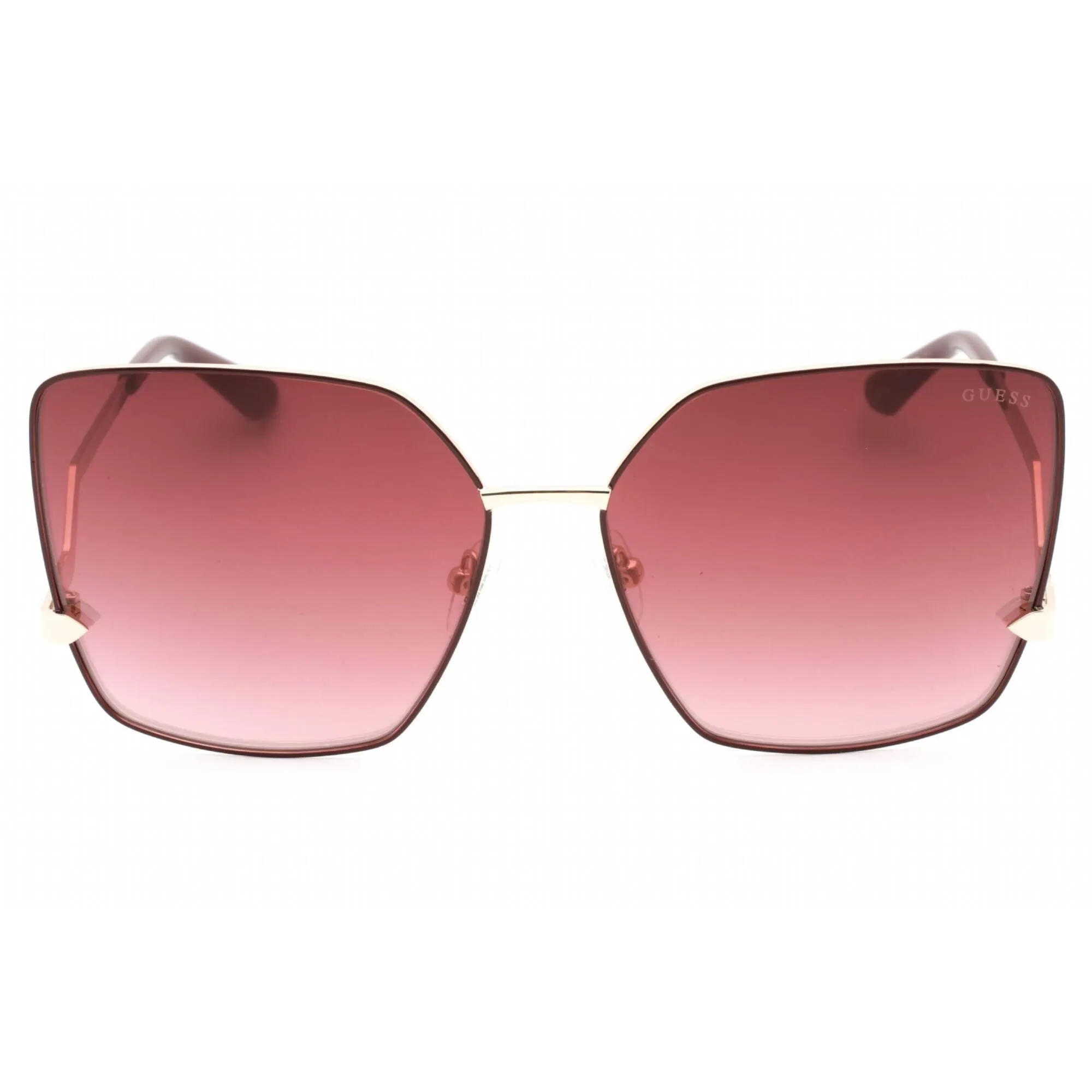 Guess Women's Sunglasses - Bordeaux/Other Full Rim Rectangular Frame | GU7814 71T
