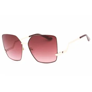 Guess Women's Sunglasses - Bordeaux/Other Full Rim Rectangular Frame | GU7814 71T