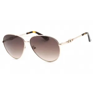 Guess Women's Sunglasses - Gold Adjustable Nose Pads Full Rim | GU7885-H 32F