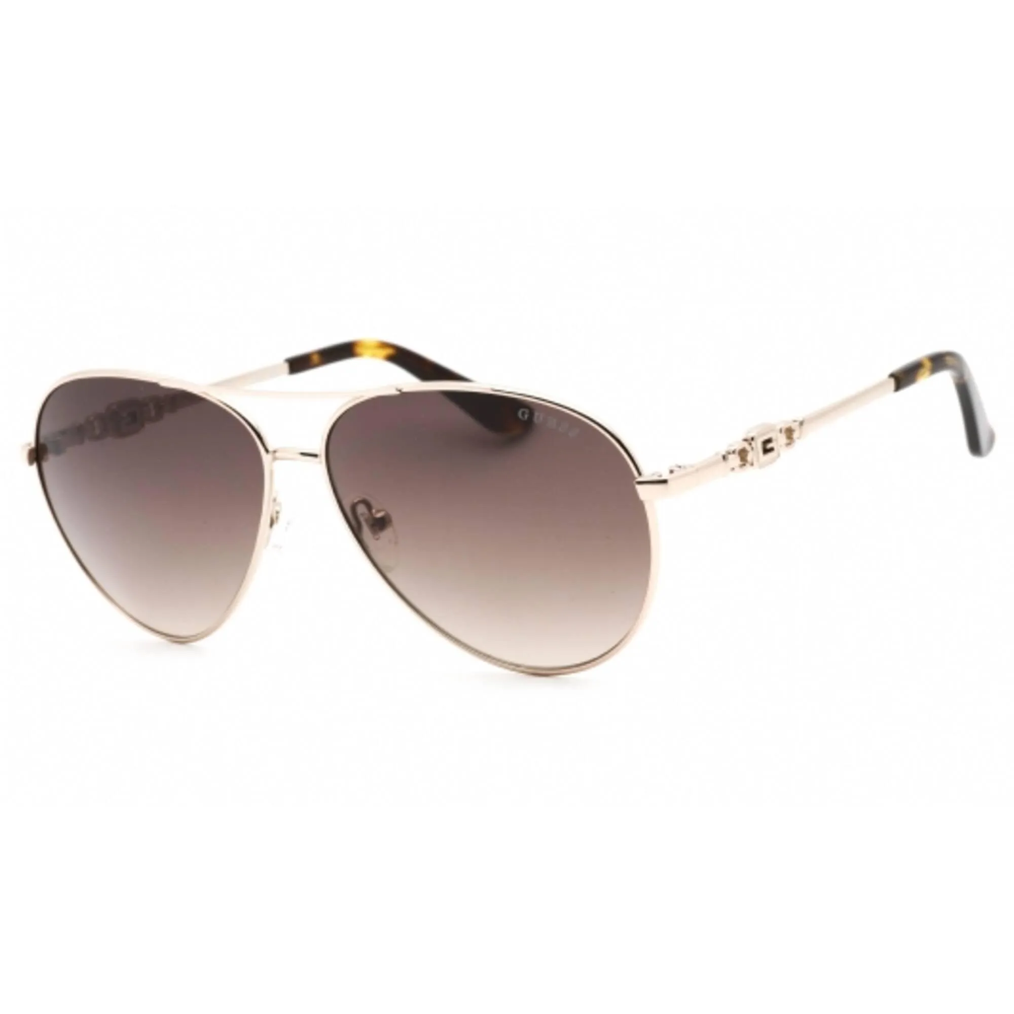 Guess Women's Sunglasses - Gold Adjustable Nose Pads Full Rim | GU7885-H 32F