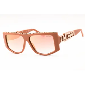 Guess Women's Sunglasses - Shiny Pink Injected Propionate Browline Frame | GU7914 72U