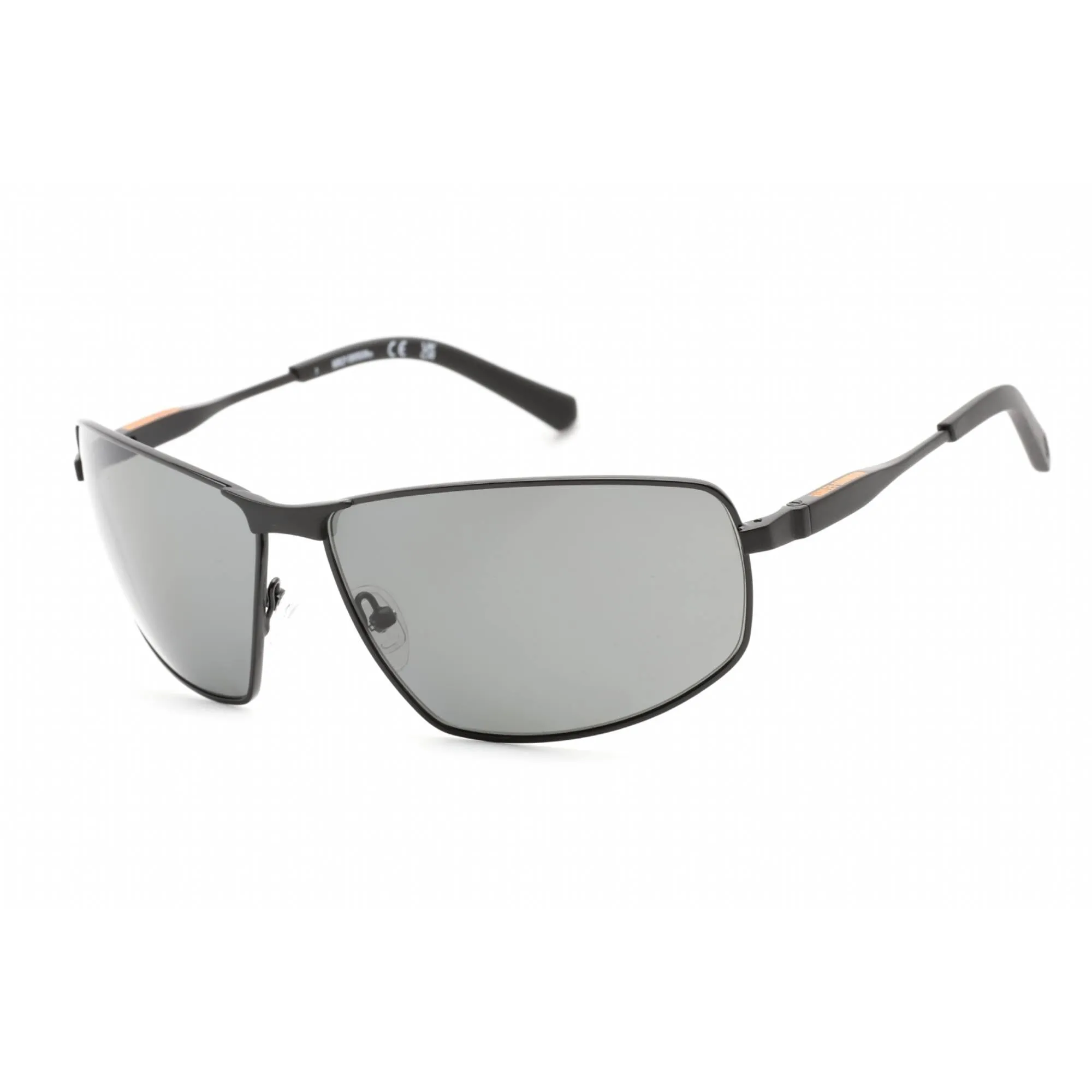 Harley Davidson Men's Sunglasses - Matte Black Metal Rectangular Frame | HD0965X 02D