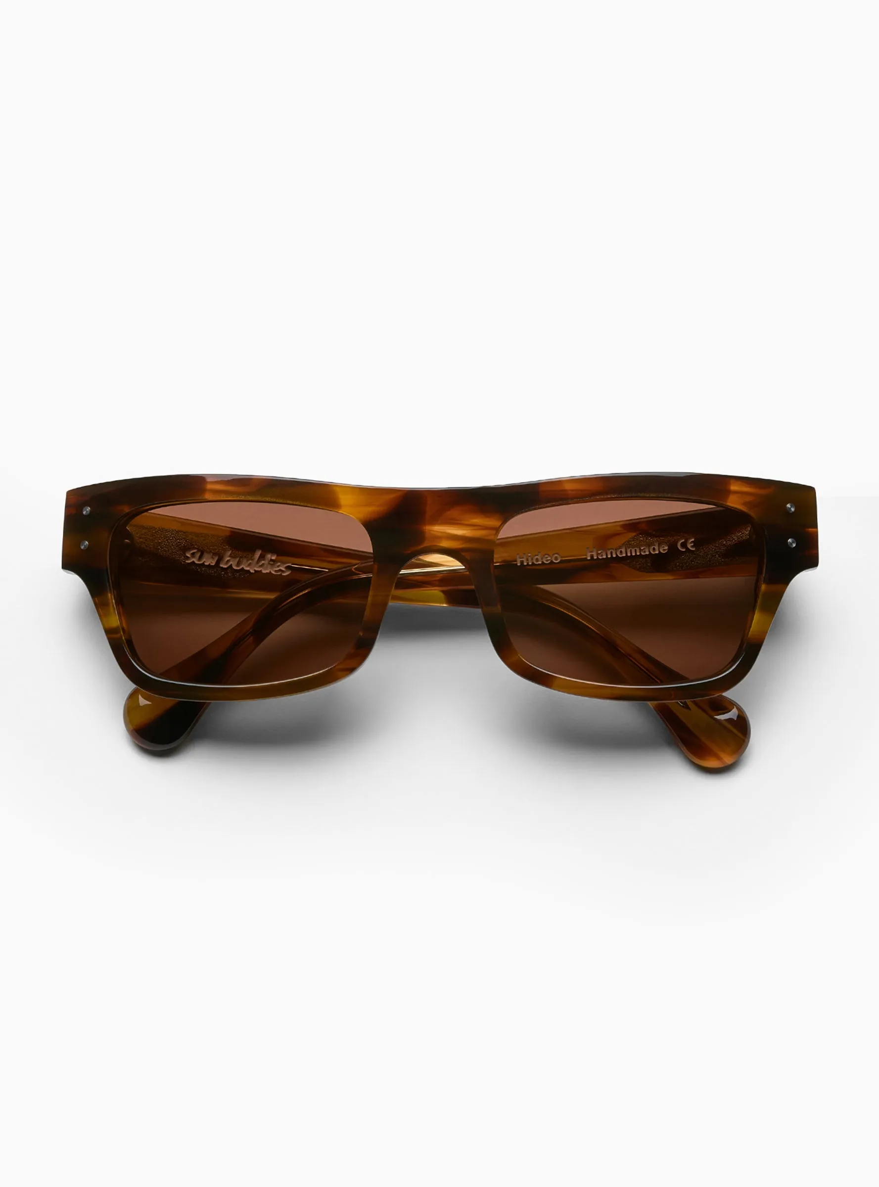 Hideo Sunglasses Orange Strokes