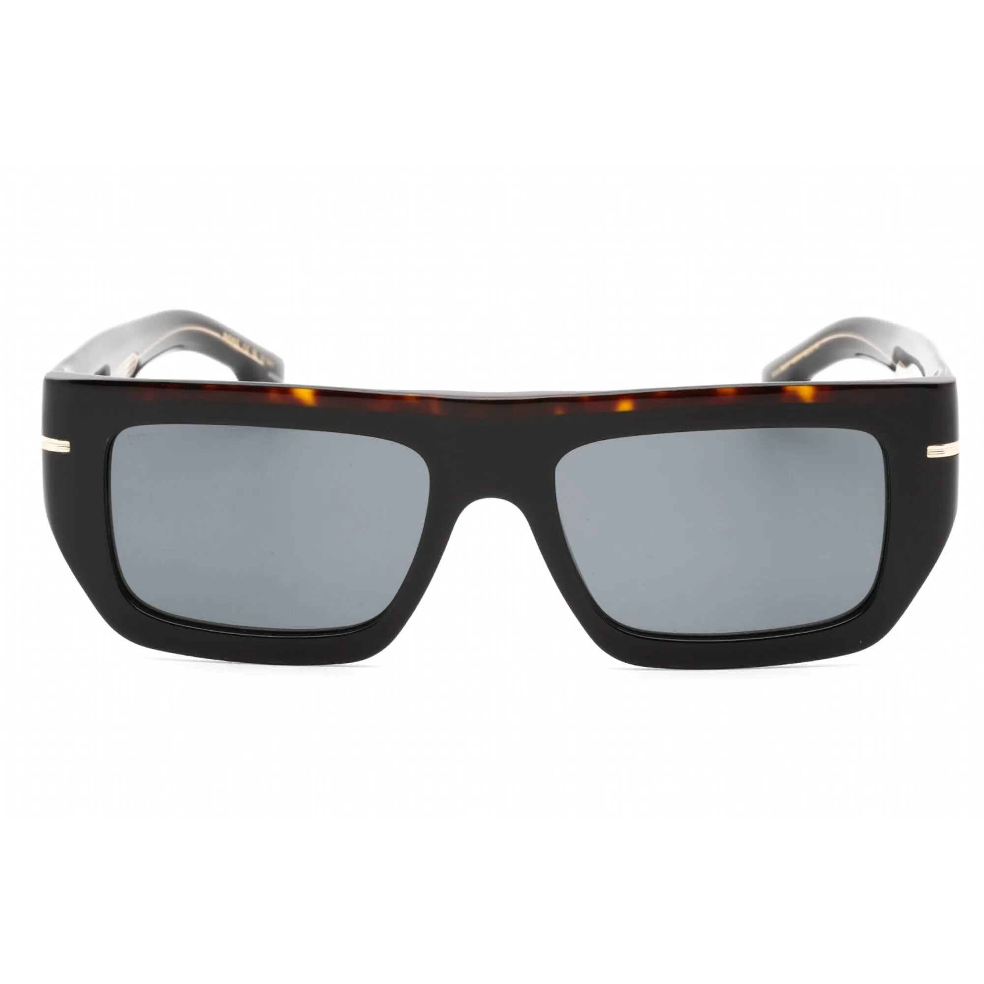 Hugo Boss Men's Sunglasses - Black Havana Frame Grey Lens | BOSS 1502/S 0WR7 IR