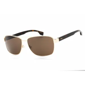 Hugo Boss Men's Sunglasses - Full Rim Brown Gold Metal Frame | BOSS 1559/O/S 0FG4 70