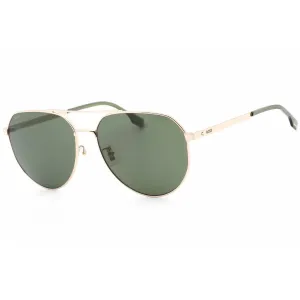 Hugo Boss Men's Sunglasses - Gold Pilot Frame Green Lens | BOSS 1473/F/SK 0J5G QT
