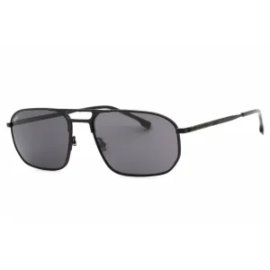 Hugo Boss Men's Sunglasses - Matte Black Metal Full Rim Frame | BOSS 1446/S 0003 2K