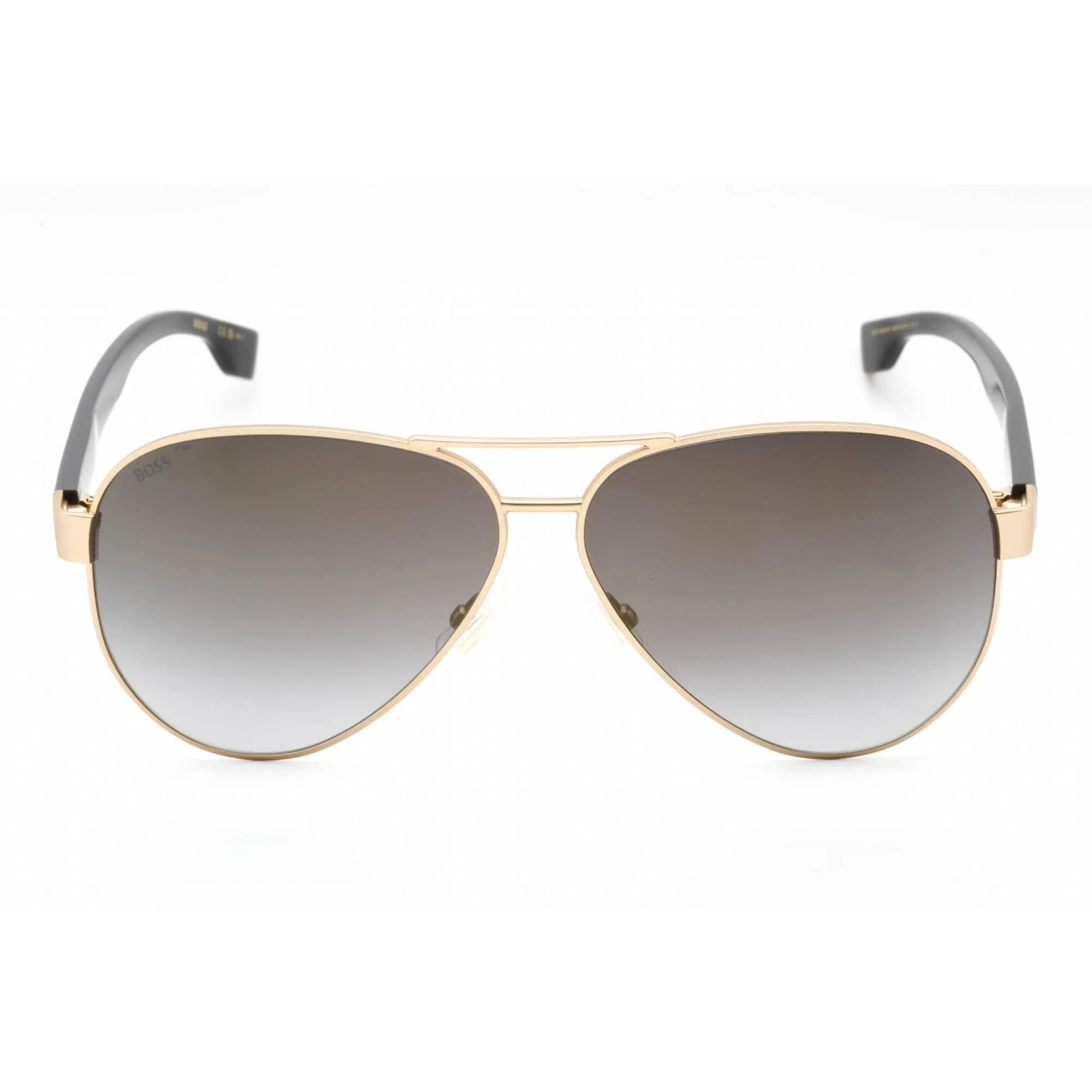 Hugo Boss Men's Sunglasses - Matte Gold Metal Aviator Frame | BOSS 1560/O/S 0AOZ FQ