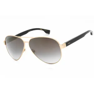 Hugo Boss Men's Sunglasses - Matte Gold Metal Aviator Frame | BOSS 1560/O/S 0AOZ FQ