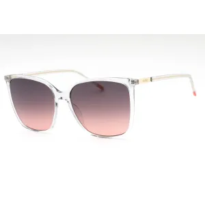 Hugo Women's Sunglasses - Grey Acetate/Metal Cat Eye Frame | HG 1275/S 0KB7 FF