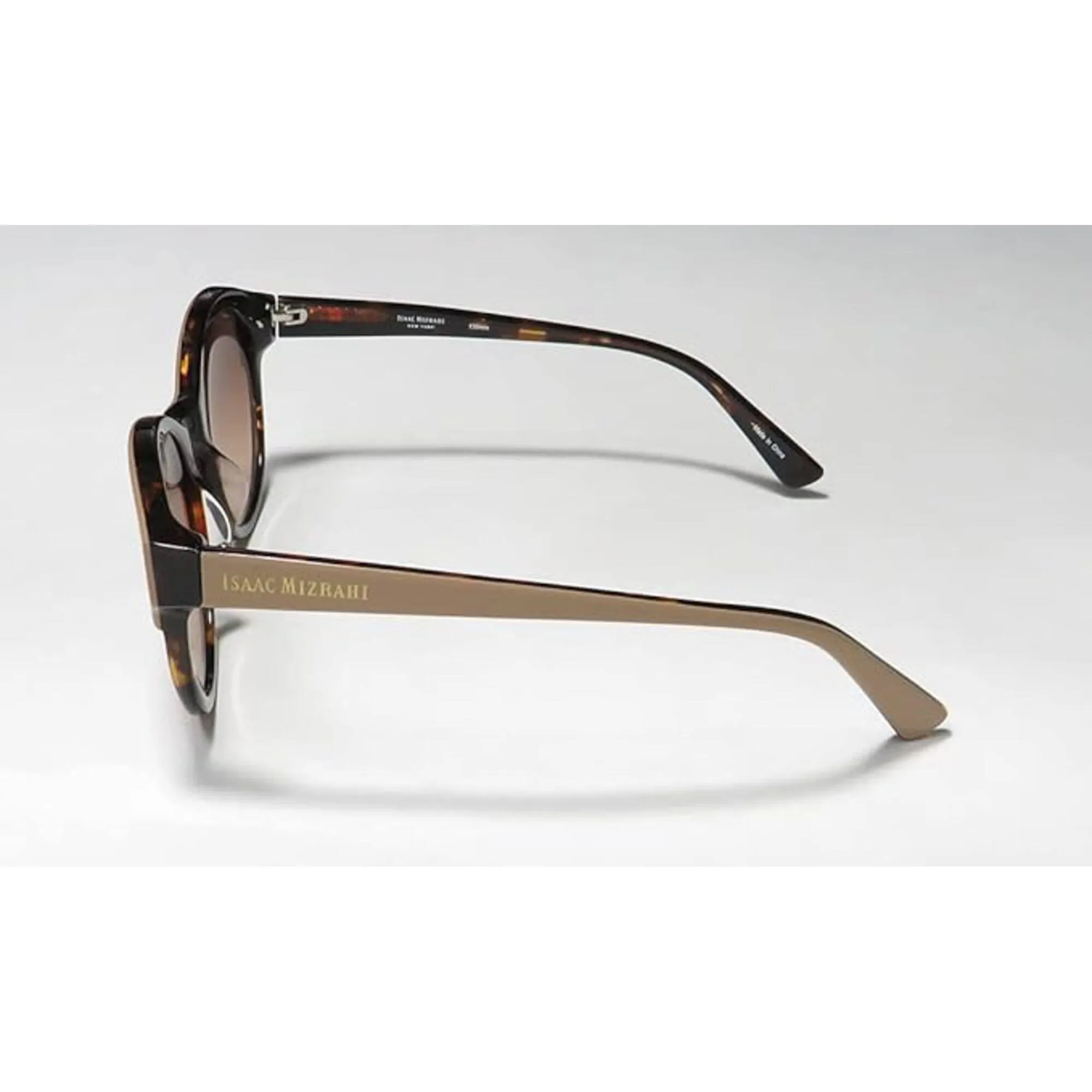 Isaac Mizrahi Women's Sunglasses - Beige Havana Cat Eye Frame | ISAAC MIZRAHI 30212 BE
