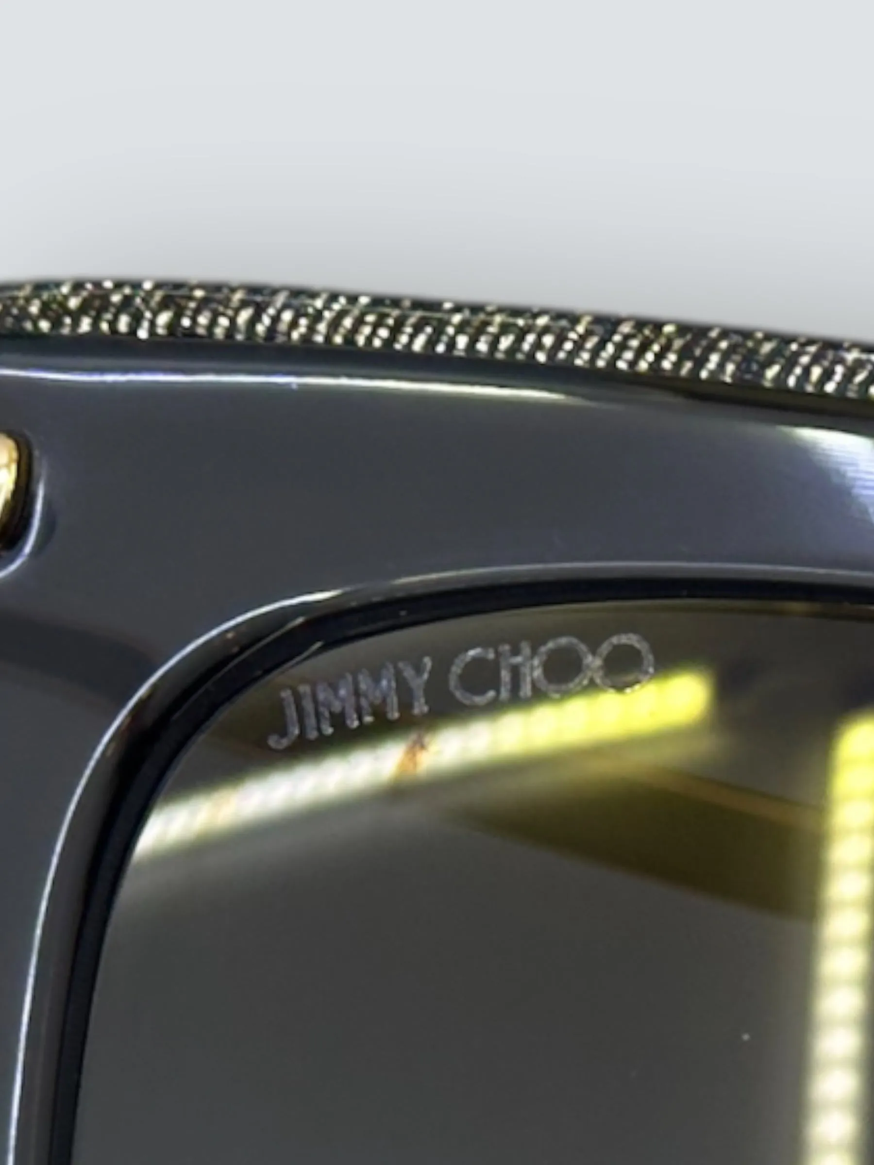 Jimmy Choo Navy Cat Eye Sunglasses