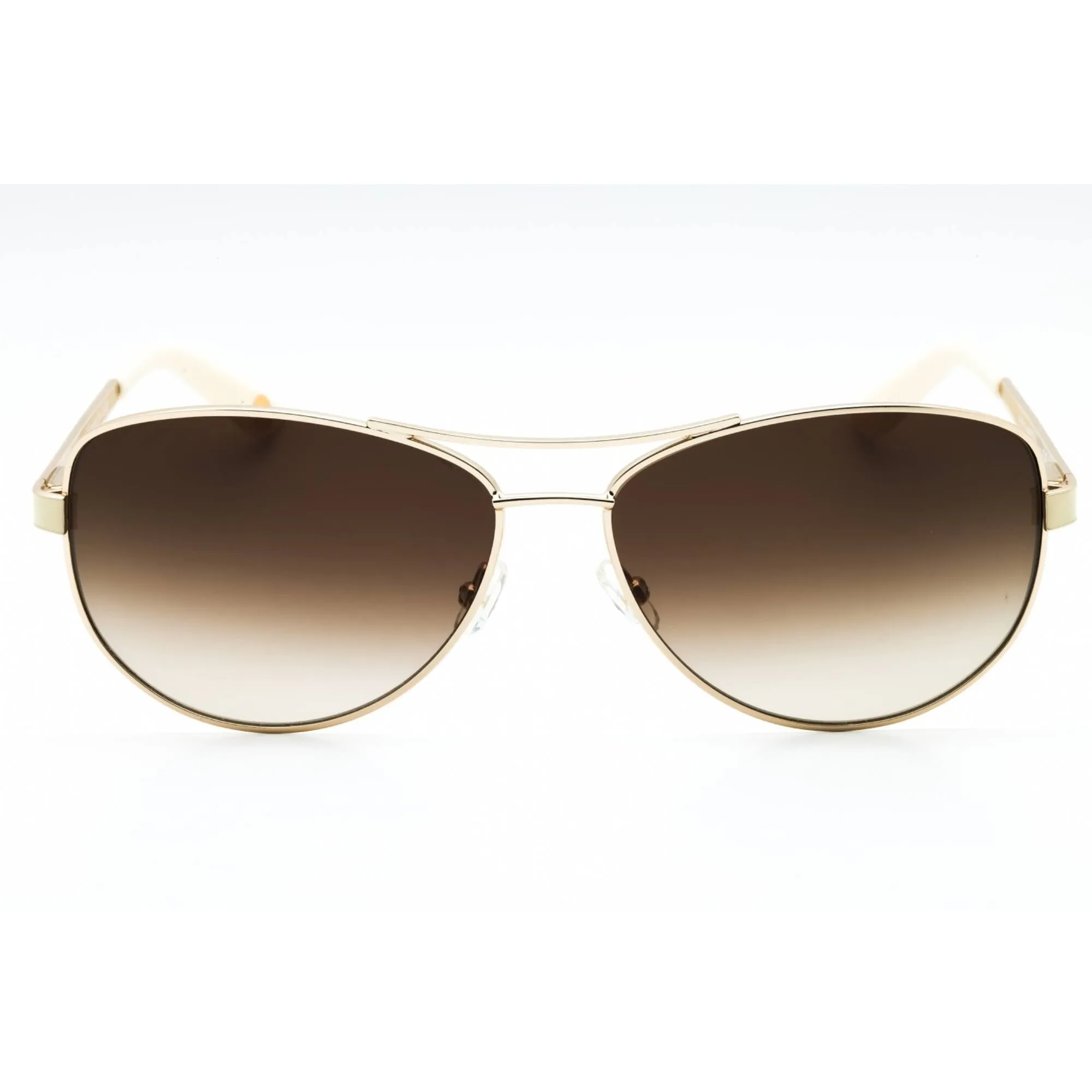 Juicy Couture Women's Sunglasses - Light Gold Metal Aviator Frame | JU 554/S 03YG Y6