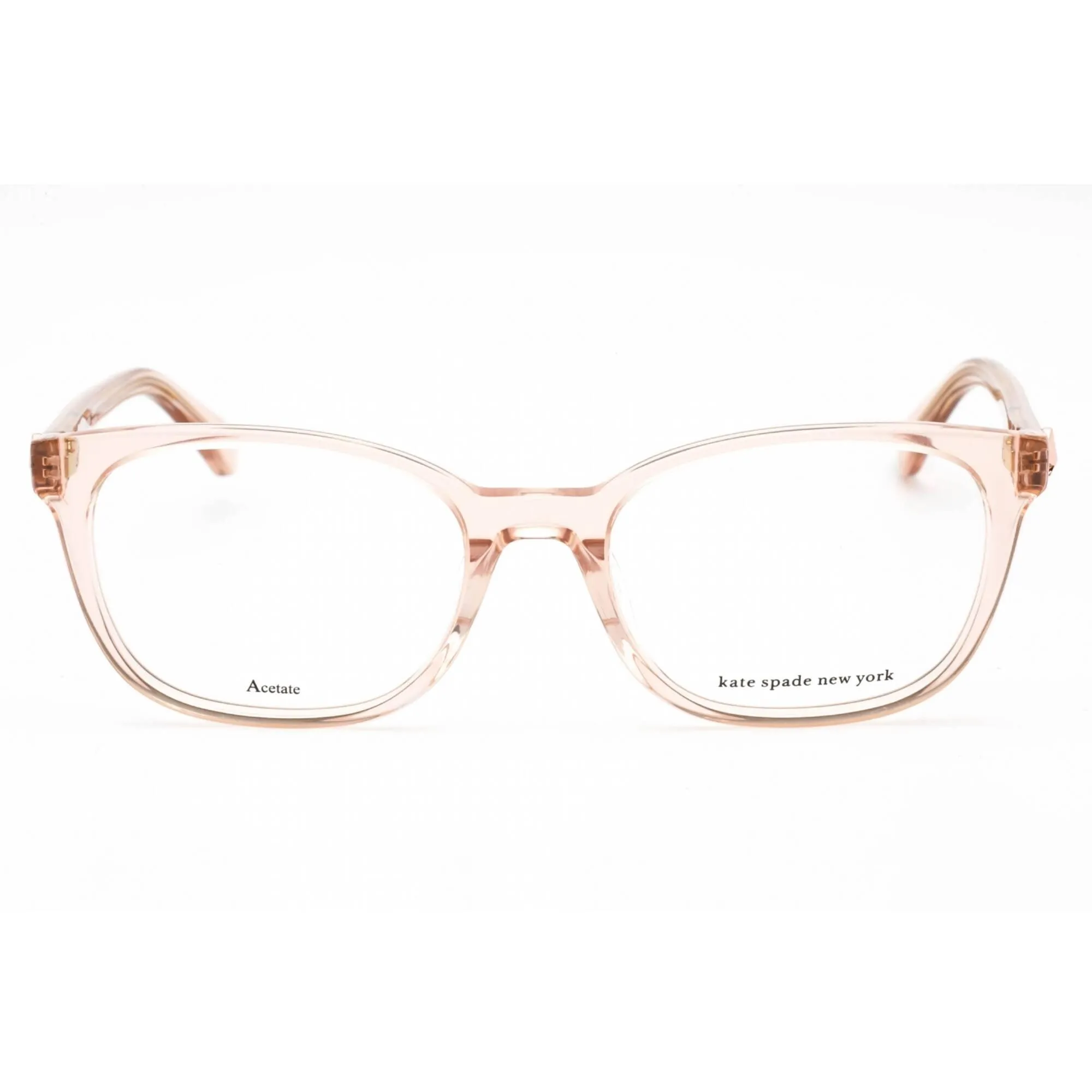 Kate Spade Women's Eyeglasses - Clear Demo Lens Crystal Pink Frame | LUELLA 03DV 00