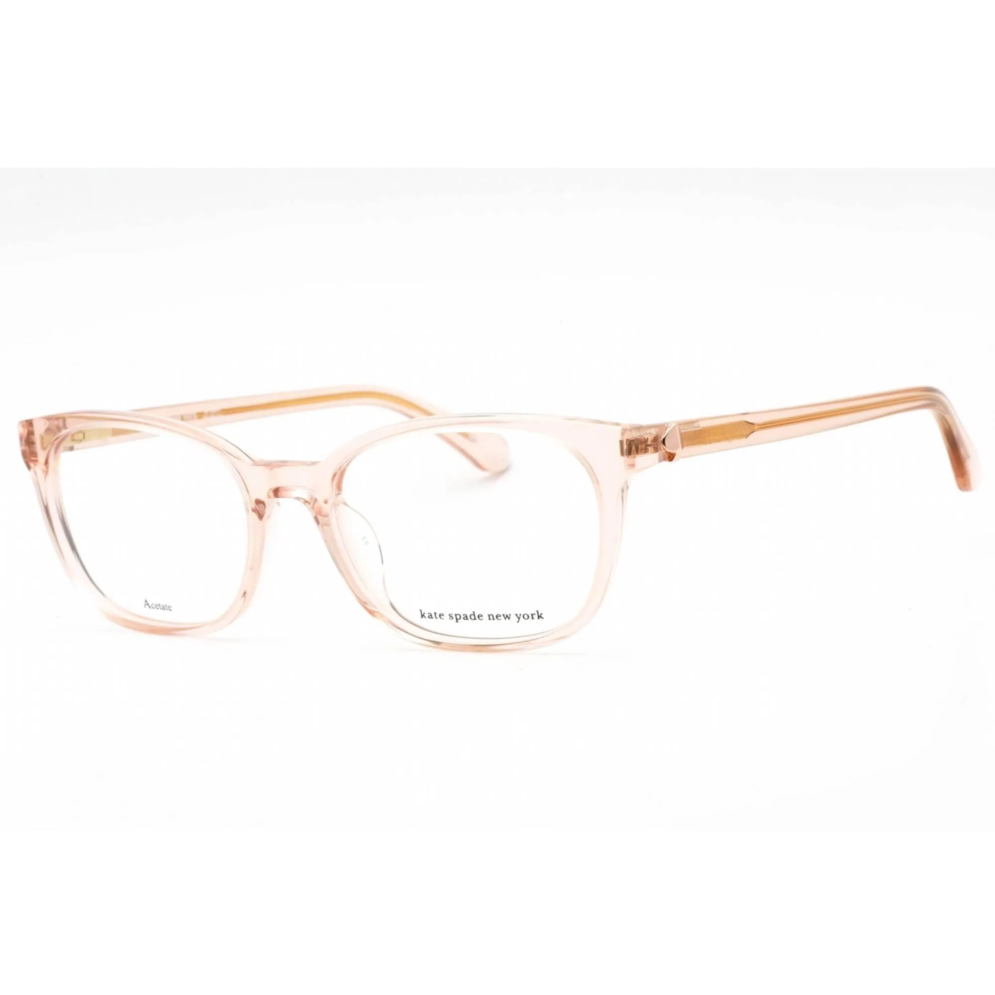 Kate Spade Women's Eyeglasses - Clear Demo Lens Crystal Pink Frame | LUELLA 03DV 00