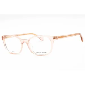 Kate Spade Women's Eyeglasses - Clear Demo Lens Crystal Pink Frame | LUELLA 03DV 00