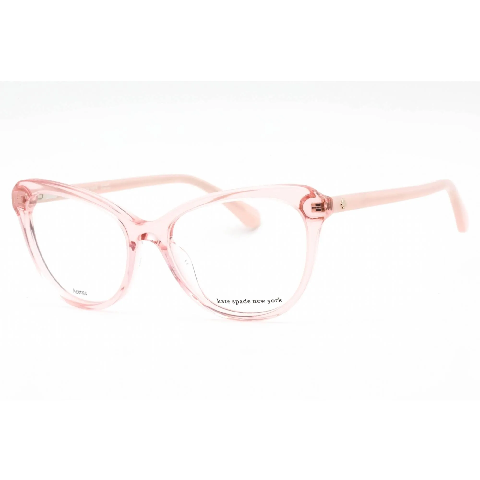 Kate Spade Women's Eyeglasses - Clear Demo Lens Pink Plastic Frame | CHANTELLE 035J 00