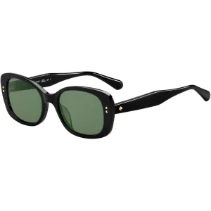 Kate Spade Women's Sunglasses - Black Frame Green Plastic Lenses | CITIANI/G/S 0807