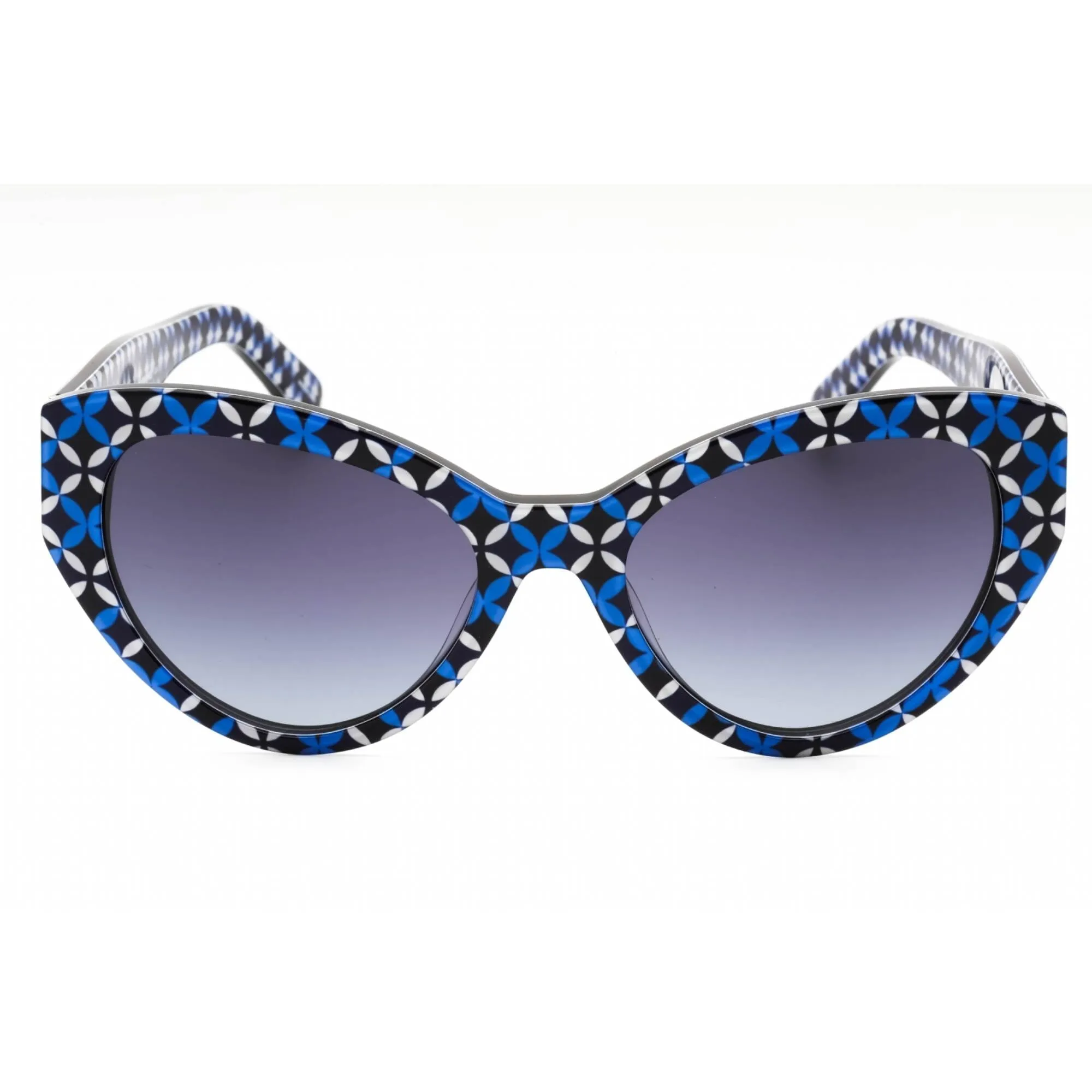 Kate Spade Women's Sunglasses - Blue Pattern Cat Eye Frame | PAISLEIGH/S 0S6F 9O