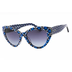 Kate Spade Women's Sunglasses - Blue Pattern Cat Eye Frame | PAISLEIGH/S 0S6F 9O