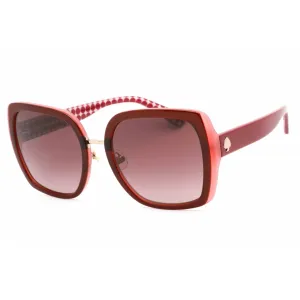 Kate Spade Women's Sunglasses - Full Rim Red Plastic Butterfly | KIMBER/G/S 0C9A 3X