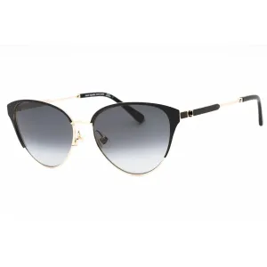 Kate Spade Women's Sunglasses - Gold Black Metal Cat Eye Frame | IANNA/G/S 0RHL 9O