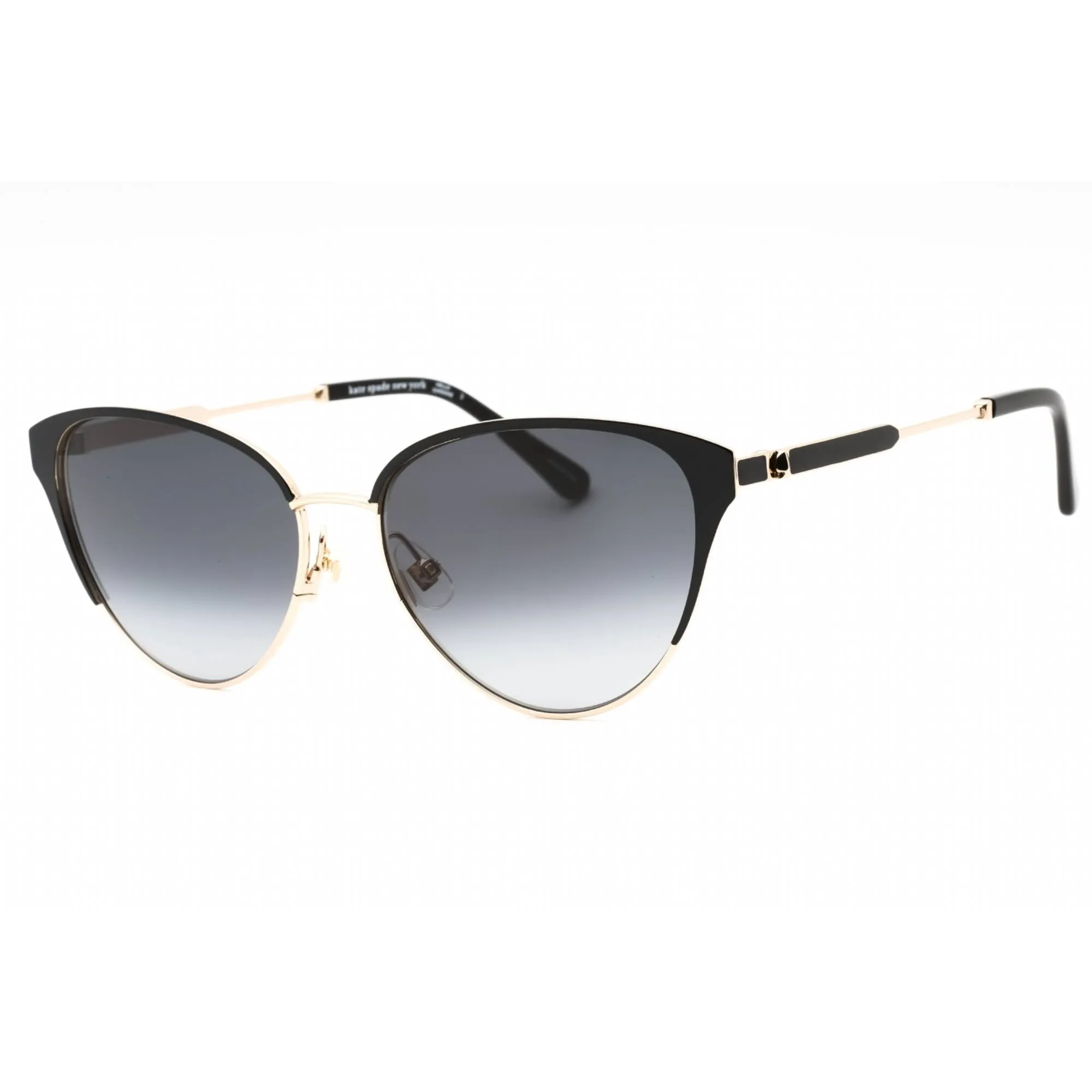Kate Spade Women's Sunglasses - Gold Black Metal Cat Eye Frame | IANNA/G/S 0RHL 9O
