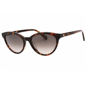 Kate Spade Women's Sunglasses - Havana Plastic Cat Eye Frame | ADELINE/G/S 0086 HA