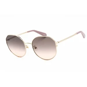 Kate Spade Women's Sunglasses - Light Gold/Purple Metal Round | CARLITA/F/S 094K FF