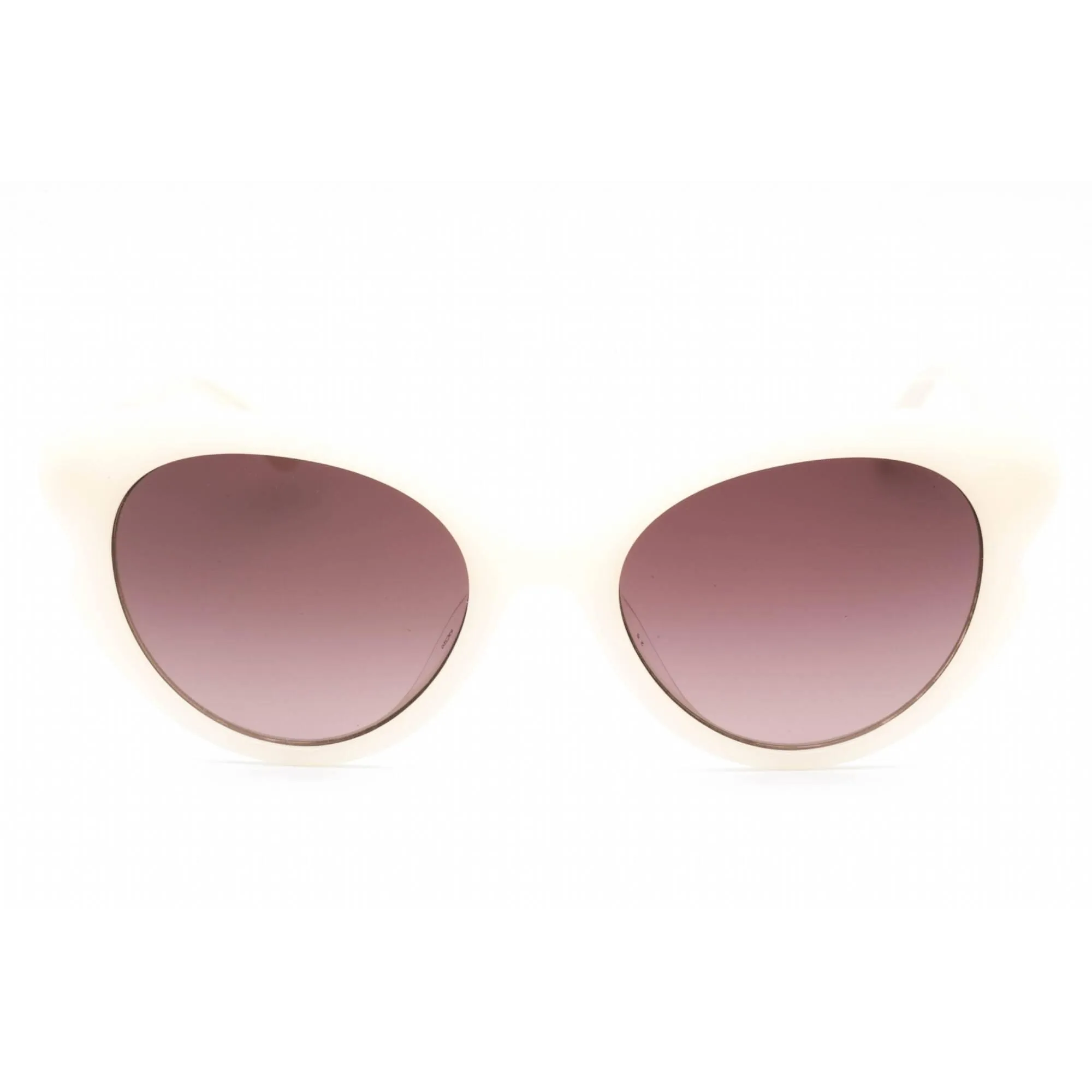 Kate Spade Women's Sunglasses - White Plastic Cat Eye Shape Frame | ELINA/G/S 0VK6 3X
