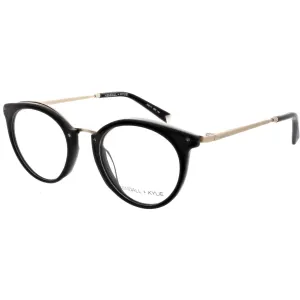 Kendall   Kylie Women's Eyeglasses - Black Cat Eye Frame Demo Lens | KKO111 RAE 1