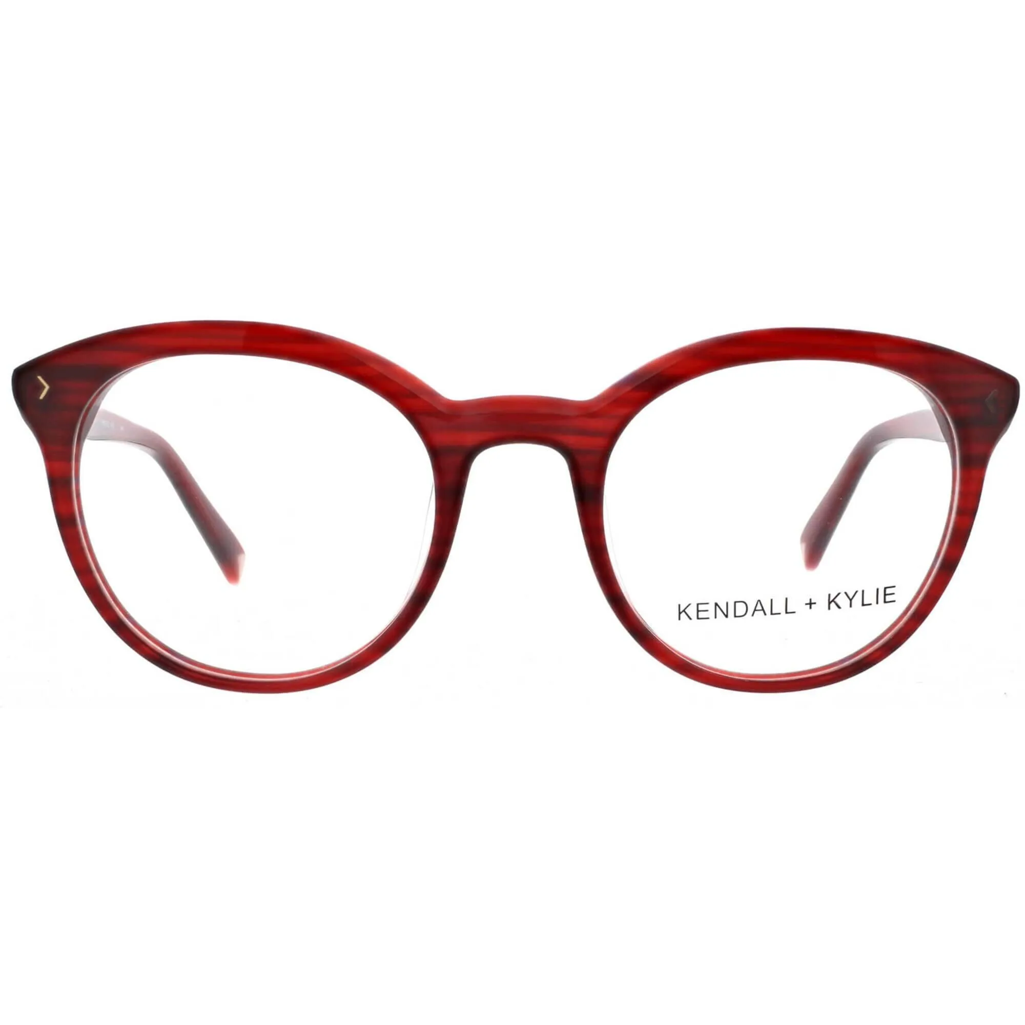 Kendall   Kylie Women's Eyeglasses - Burgundy Frame Demo Lens | KKO103 ARIANNA 605