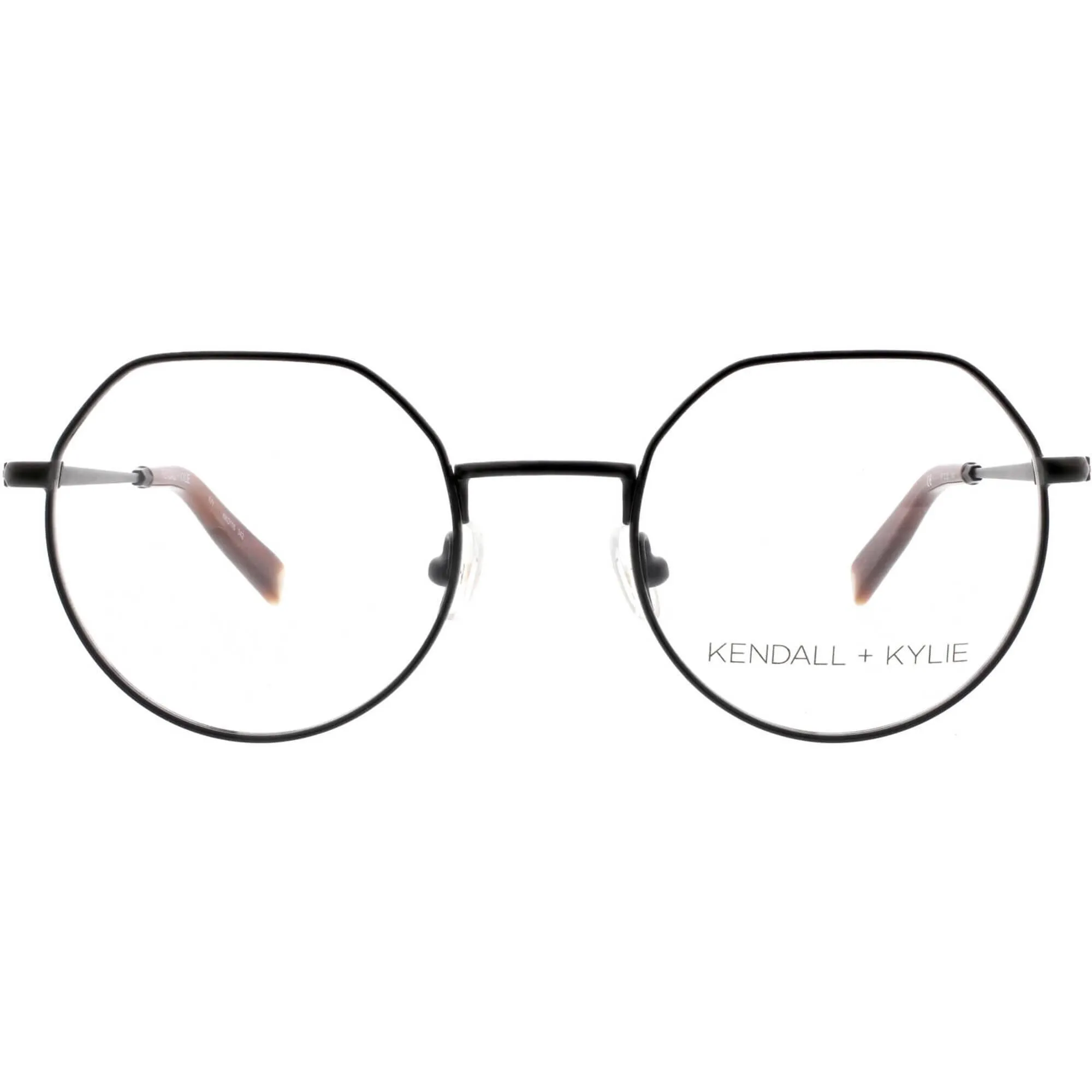 Kendall   Kylie Women's Eyeglasses - Green Metal Frame Demo Lens | KKO116 IVY 342