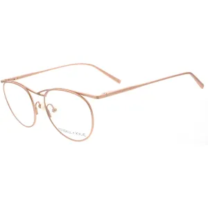 Kendall   Kylie Women's Eyeglasses - Rose Gold Metal Frame Demo Lens | KKO194 ALI 780