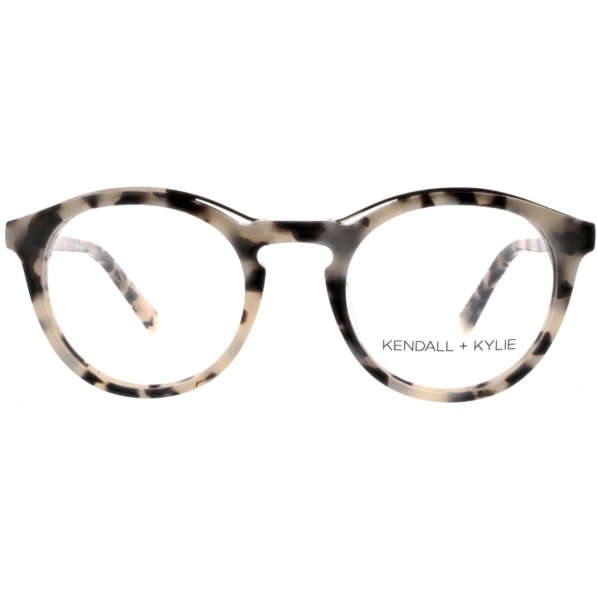 Kendall   Kylie Women's Eyeglasses - Taupe Acetate Frame Demo Lens | KKO112 NOELLE 39
