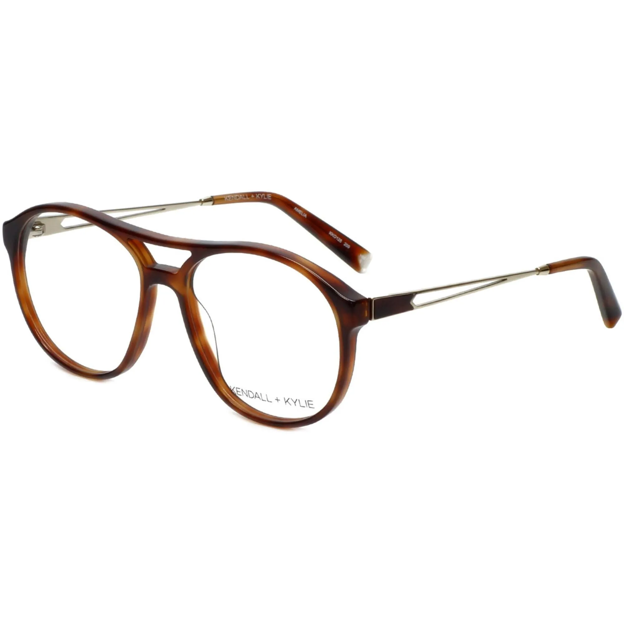 Kendall   Kylie Women's Eyeglasses - Tortoise Acetate/Metal Frame | KKO128 AMELIA 209