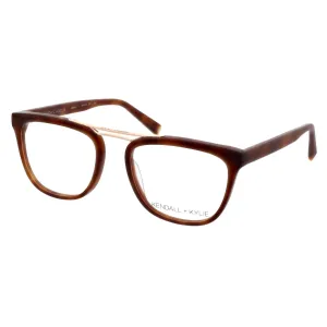 Kendall   Kylie Women's Eyeglasses - Tortoise Square Shape Frame | KKO133 KIERA 237