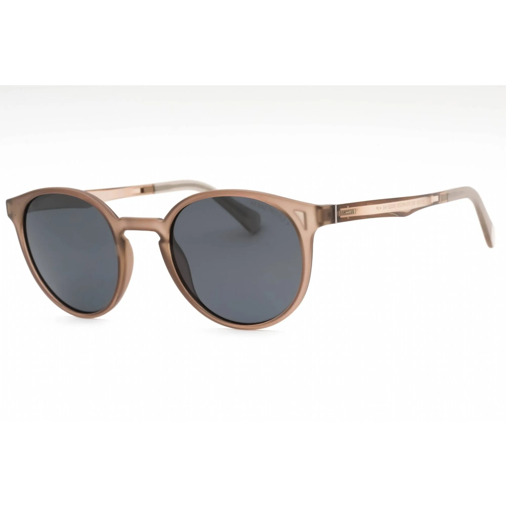 Kenneth Cole New York Men's Sunglasses - Matte Beige Plastic Round Frame | KC7266 58D