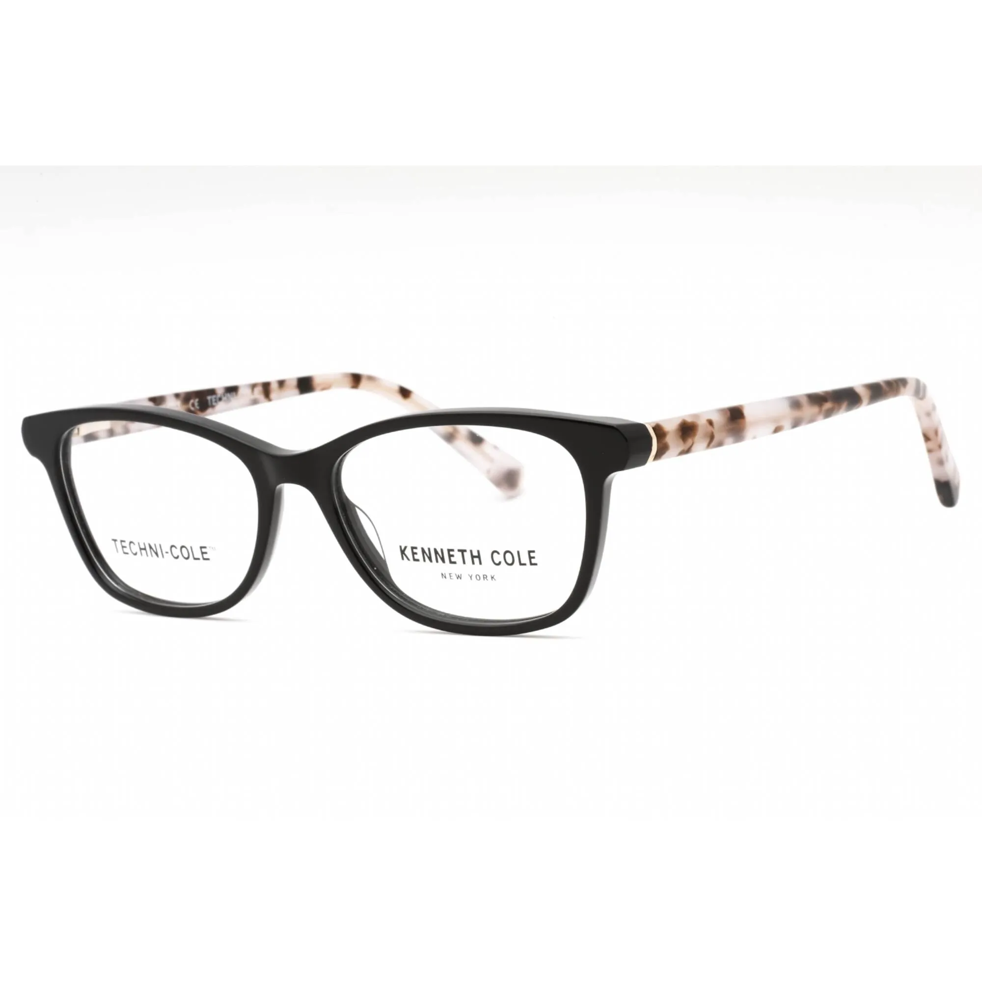 Kenneth Cole New York Women's Eyeglasses - Shiny Black Full Rim Frame | KC0326 001