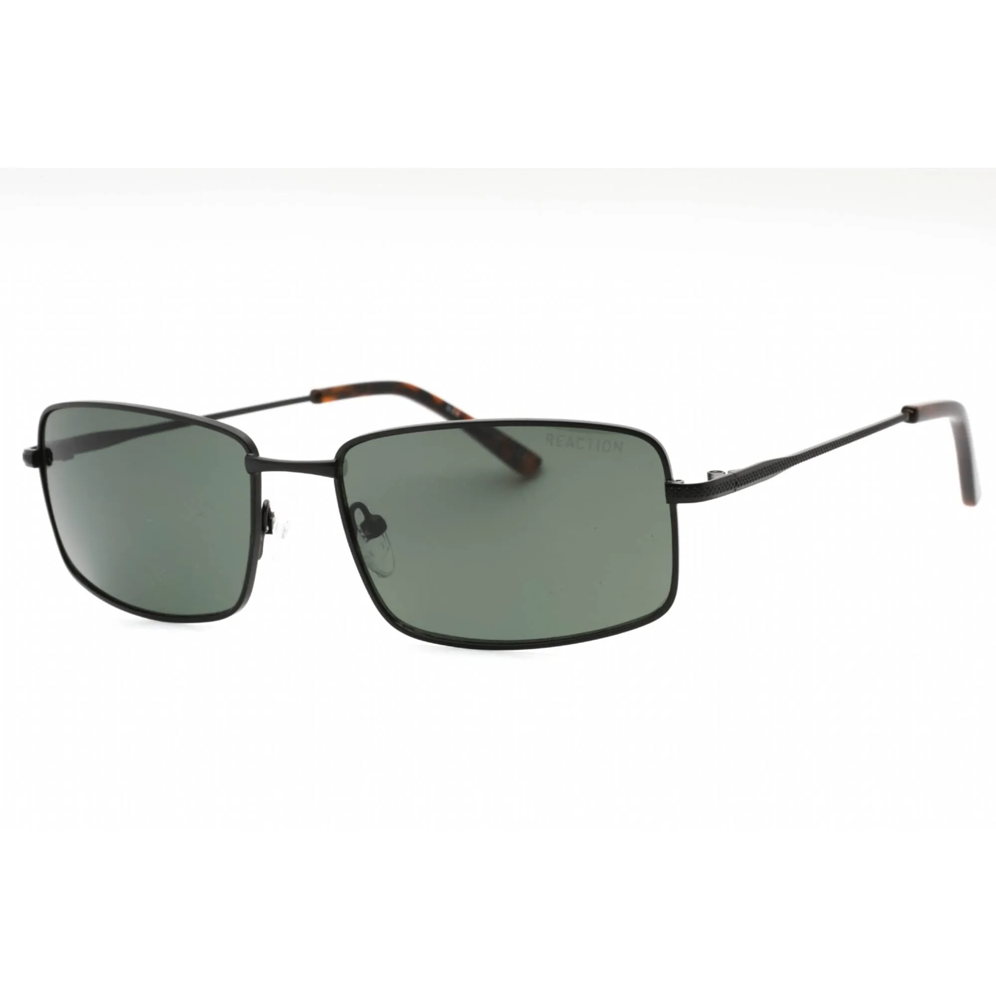 Kenneth Cole Reaction Men's Sunglasses - Matte Black Frame Green Lens | KC2864 02N