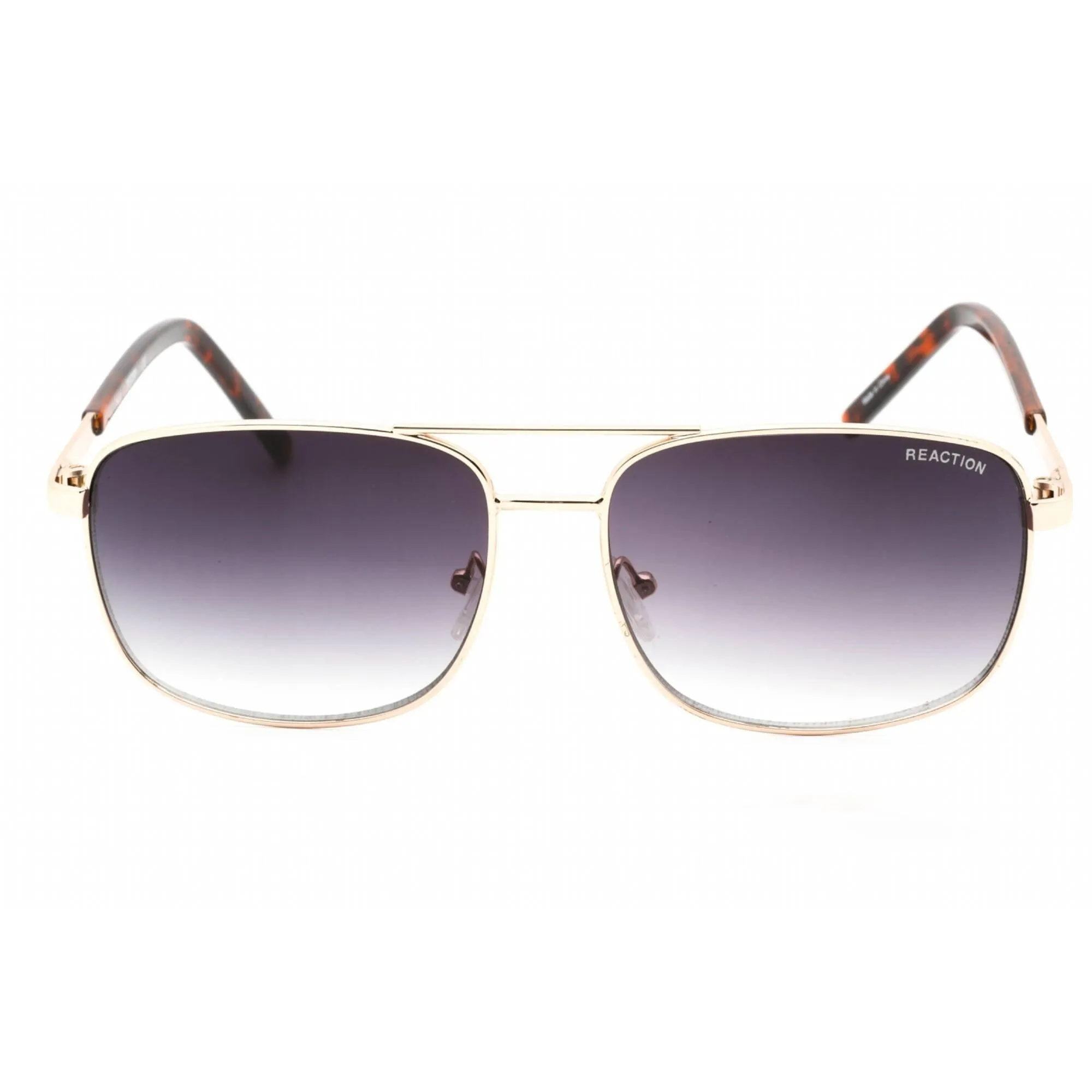 Kenneth Cole Reaction Men's Sunglasses - Shiny Gold Metal Full Rim Frame | KC1299 32B