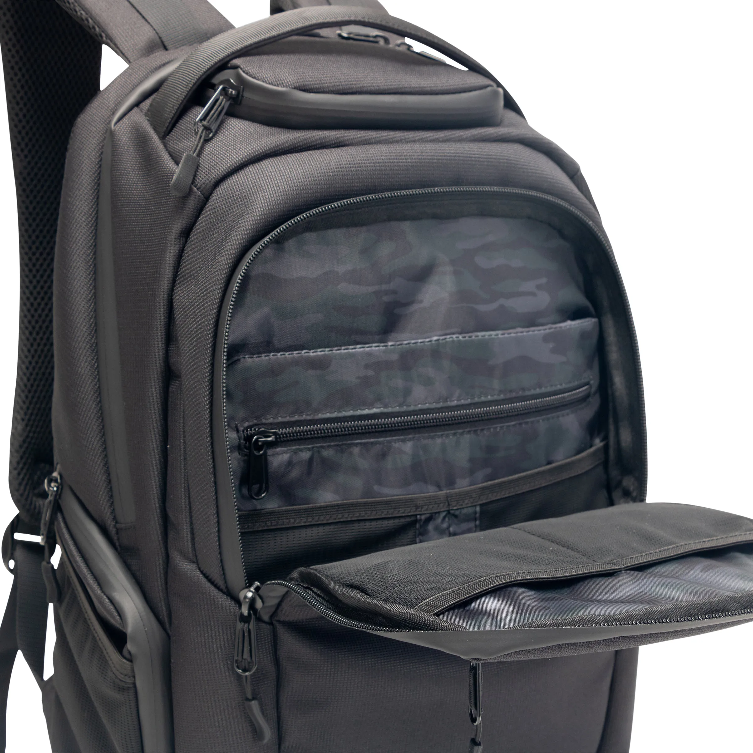Kenneth Cole Reaction Parker 16" Polyester Laptop and Tablet Backpack with removable 16" laptop sleeve