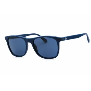 Lacoste Men's Sunglasses - Matte Blue Injected Propionate Square Frame | L860S 424