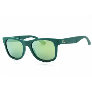 Lacoste Unisex Sunglasses - Green Lens Matte Green Rectangular Frame | L778S 315