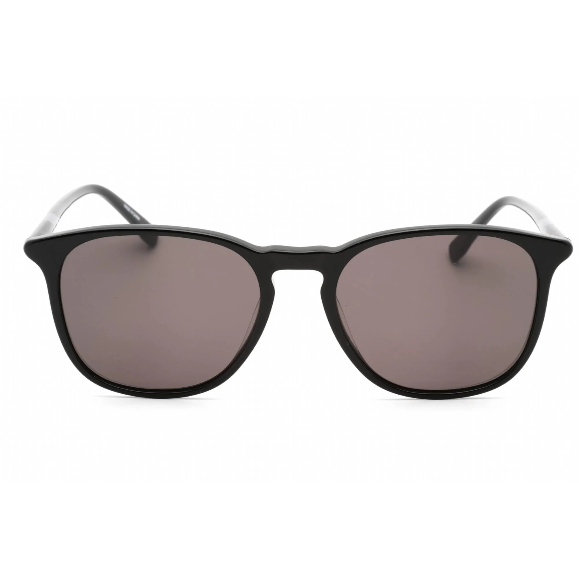 Lacoste Unisex Sunglasses - Grey Lens Black Round Shape Plastic Frame | L813S (001)