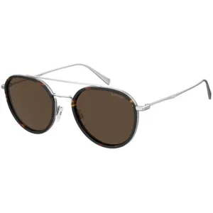Levi's Men's Sunglasses - Full Rim Havana Metal Round Shape Frame | LV 5010/S 0086 70