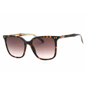 Levi's Women's Sunglasses - Havana Rectangular Brown Gradient Lens | LV 5014/S 0086 HA